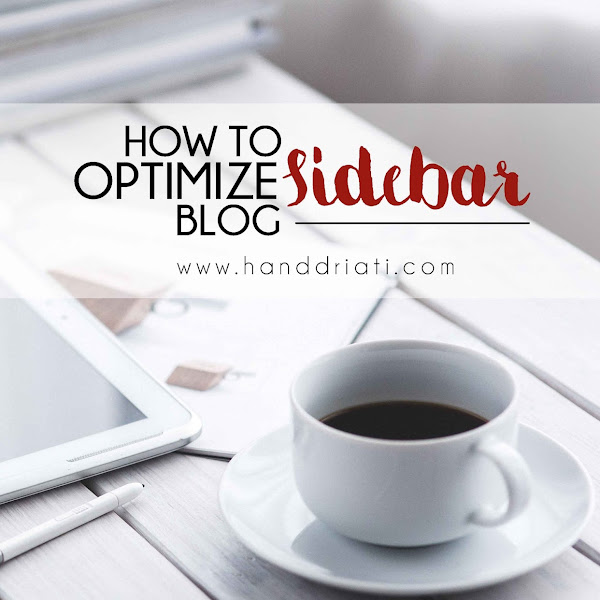 Cara Optimasi Sidebar di Blog