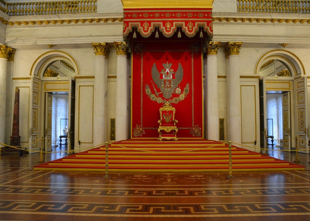 Большой тронный зал зимнего дворца