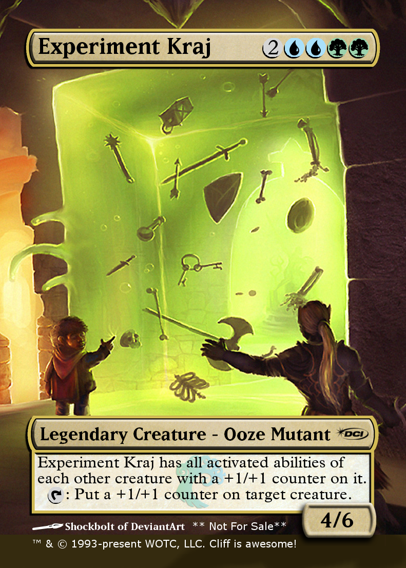 Word of Commander My decks 1 Experiment Kraj