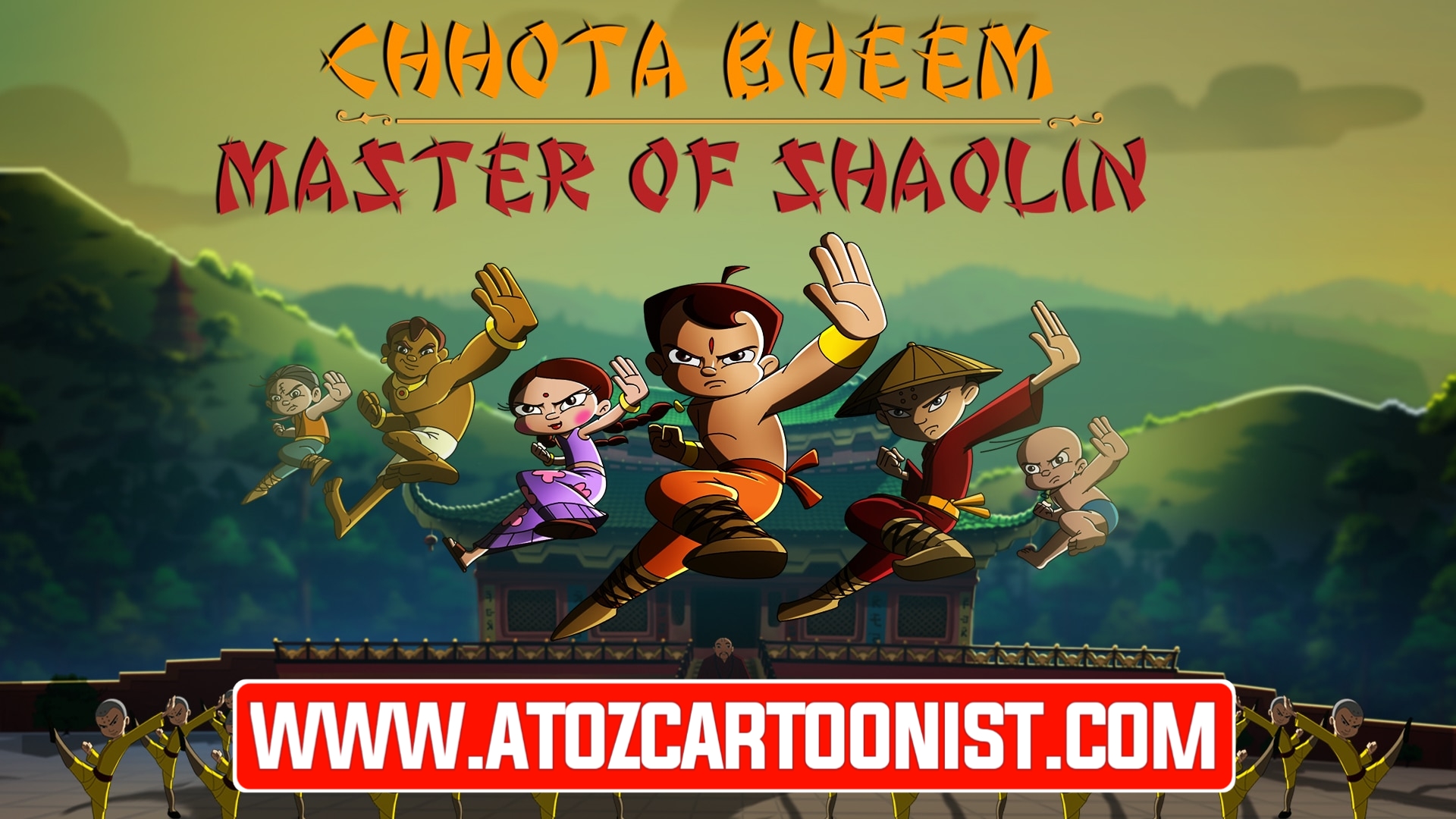 CHHOTA BHEEM : MASTER OF SHAOLIN FULL MOVIE IN HINDI – TAMIL – TELUGU DOWNLOAD (480P, 720P & 1080P)