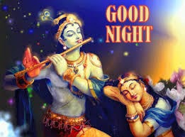 radhakrishna good night images
