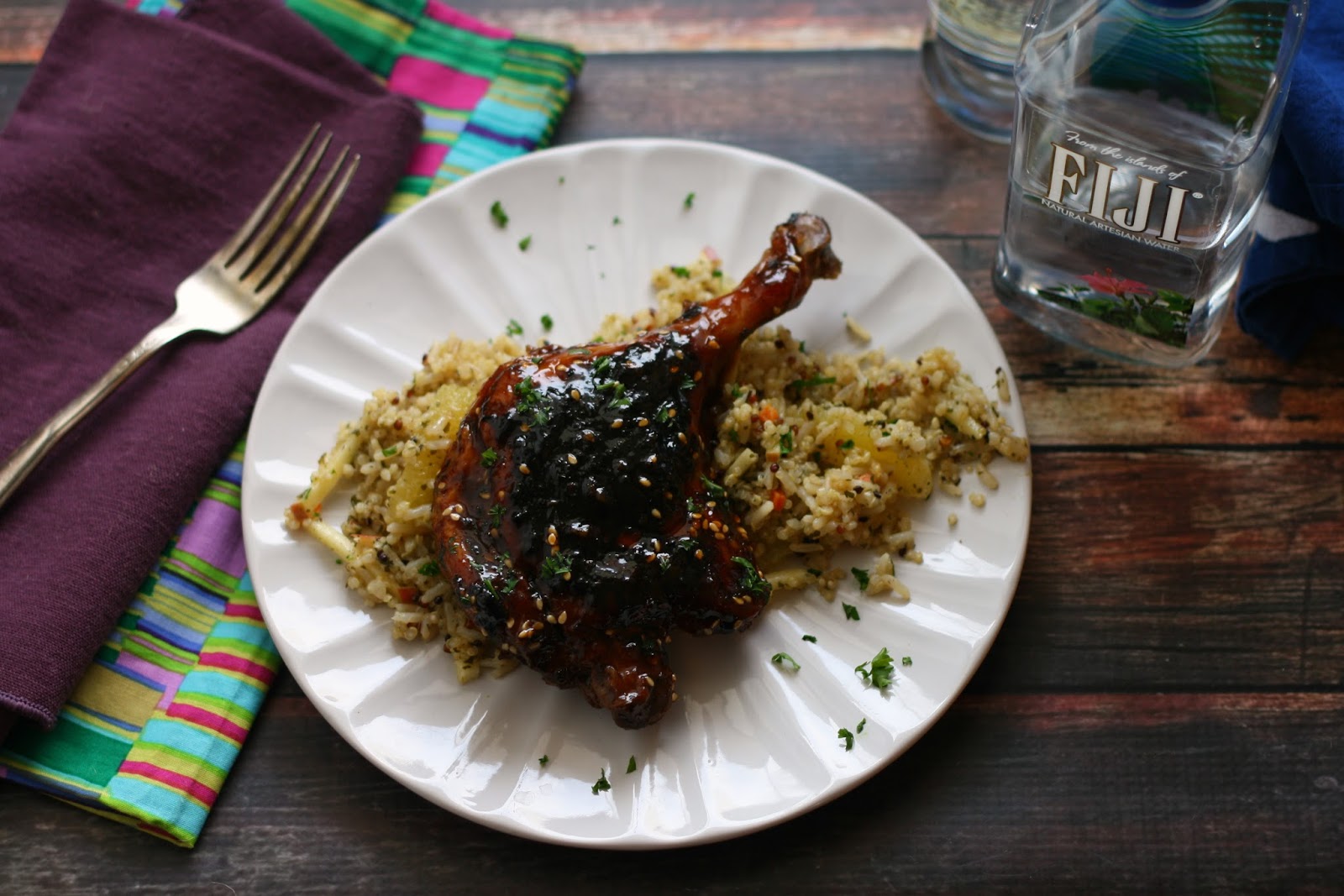 Asian-inspired Braised Duck Legs #perfectiontakestime #duck