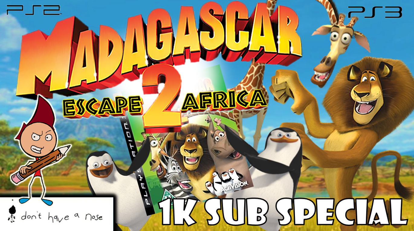 i-don-t-have-a-nose-madagascar-escape-2-africa-ps2-ps3-i-don-t-have-a-nose-video-review