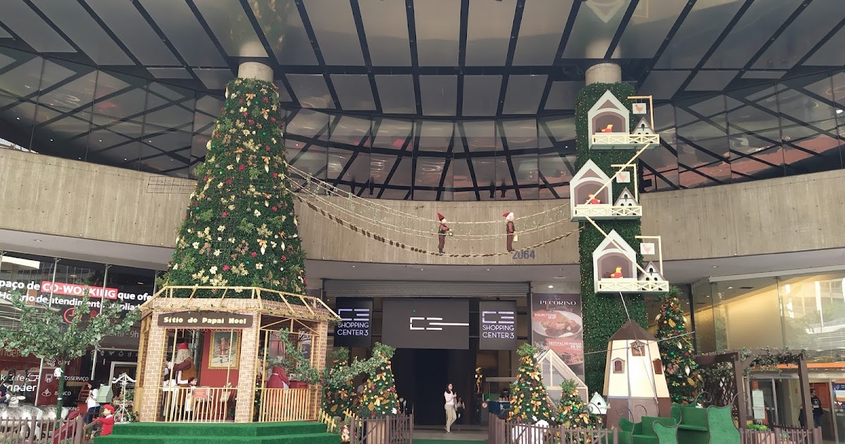 Falando de Varejo Shopping Center 3 traz a decoração “Sítio do Papai
