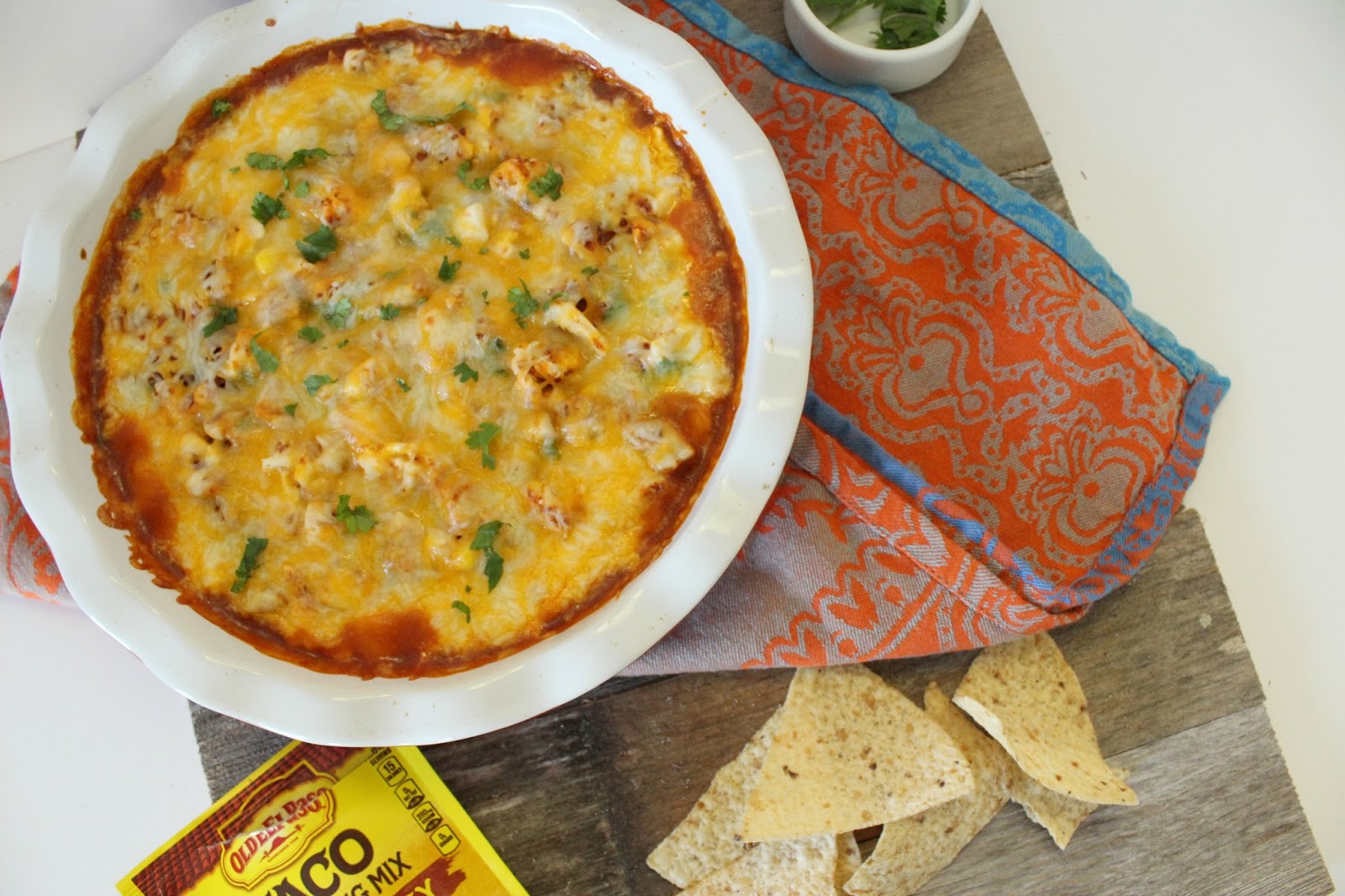 Chicken Enchilada Dip Eat.Drink.Frolic.