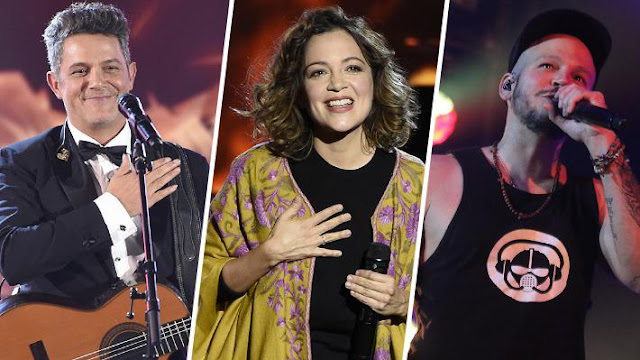 Lafourcade, "Residente" y Alejandro Sanz arrasan en los Grammy Latino