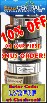 Coupon Code to Buy Snus:  10% OFF Your First Order!