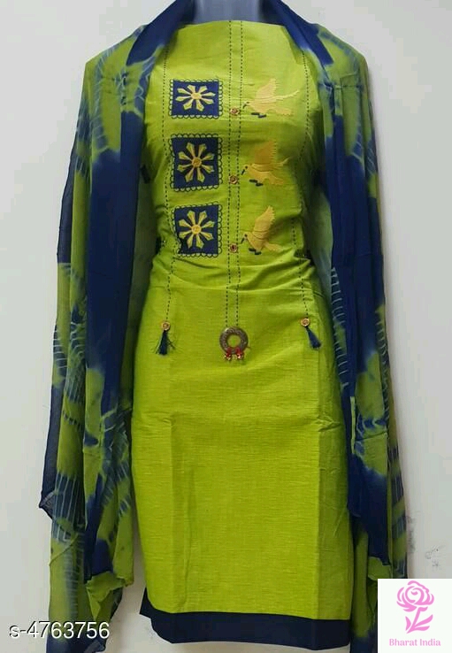 Cotton Dress material: offer limited period, ₹650/- Free COD, Whatsapp+ ...