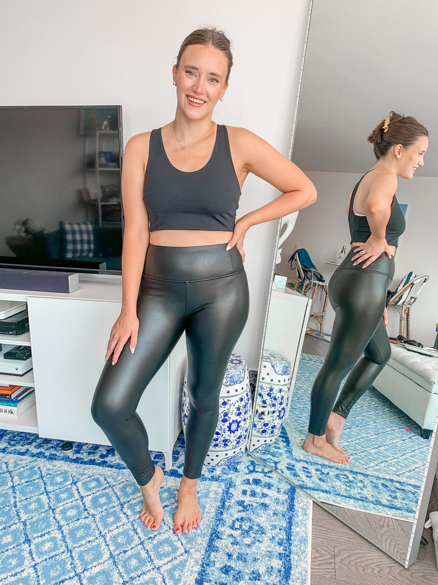 Faux Leather Legging Guide, Connecticut Fashion and Lifestyle Blog