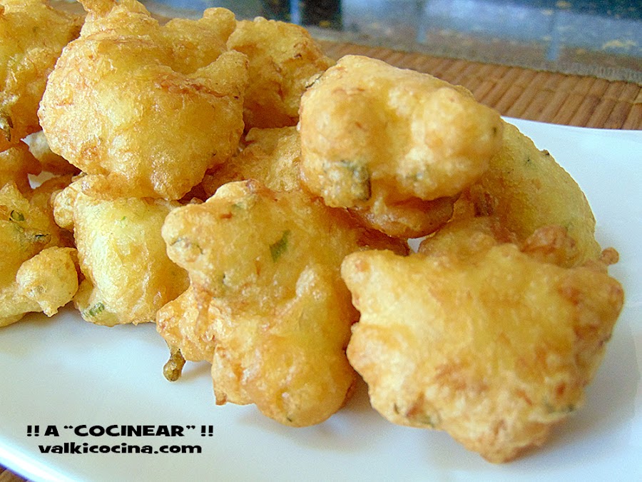Buñuelos de bacalao