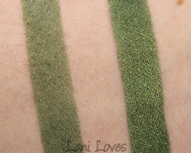 Fyrinnae - Forest Dragon Eyeshadow Swatches & Review