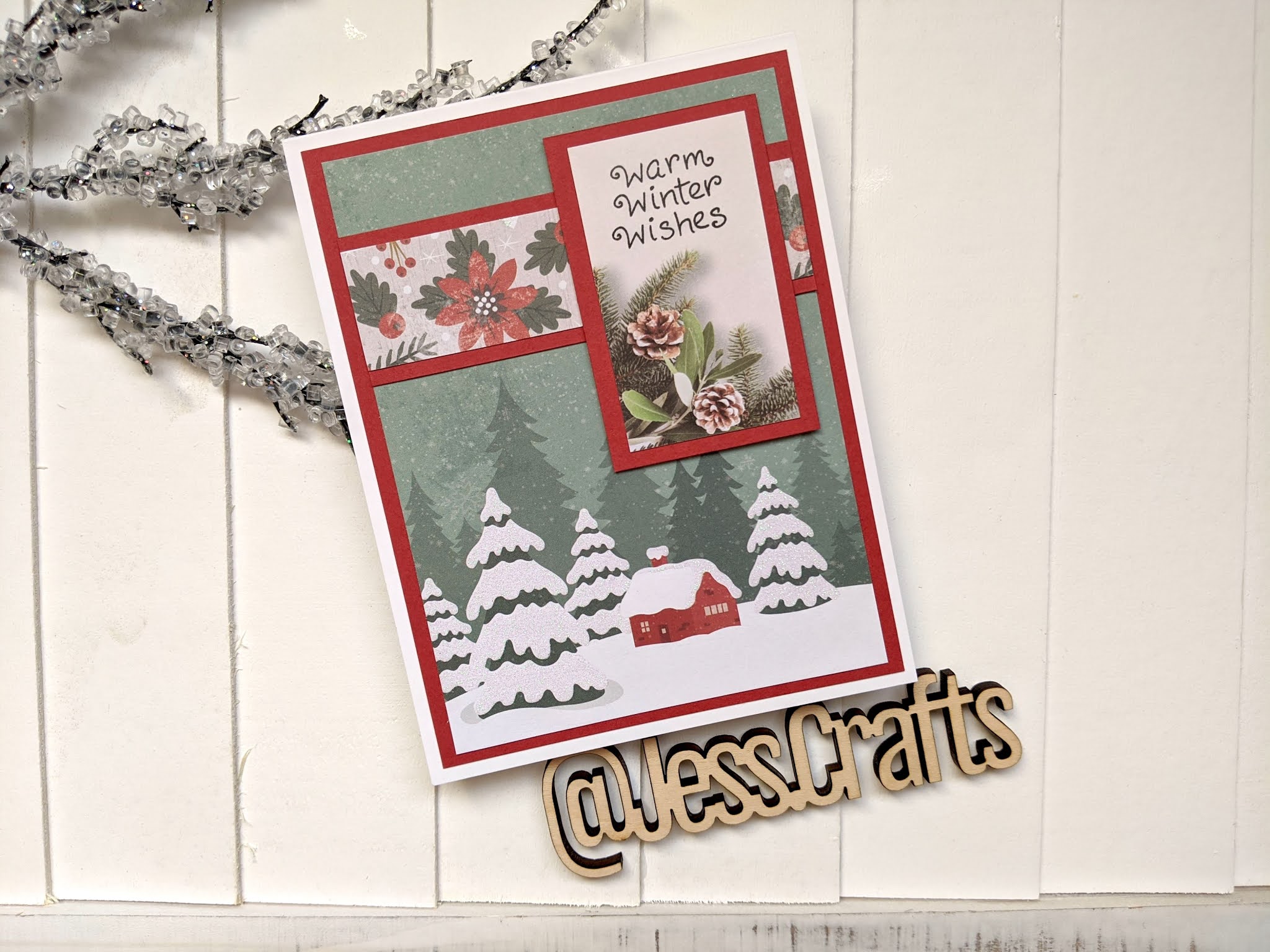 Jess Crafts 24 Christmas Cards with Michaels Recollections Holiday