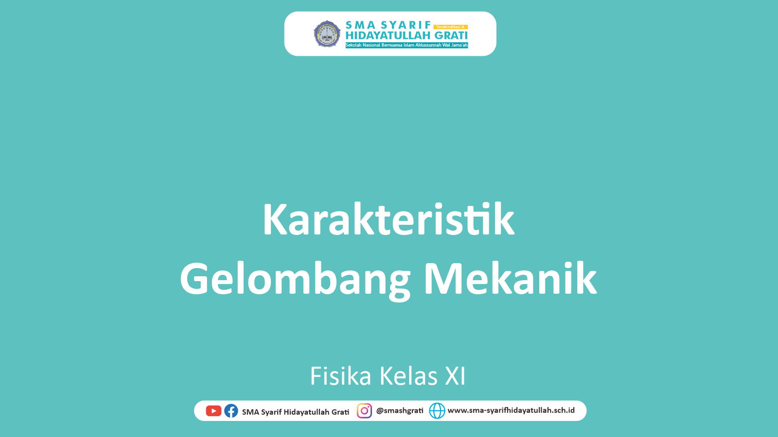 Sifat gelombang longitudinal