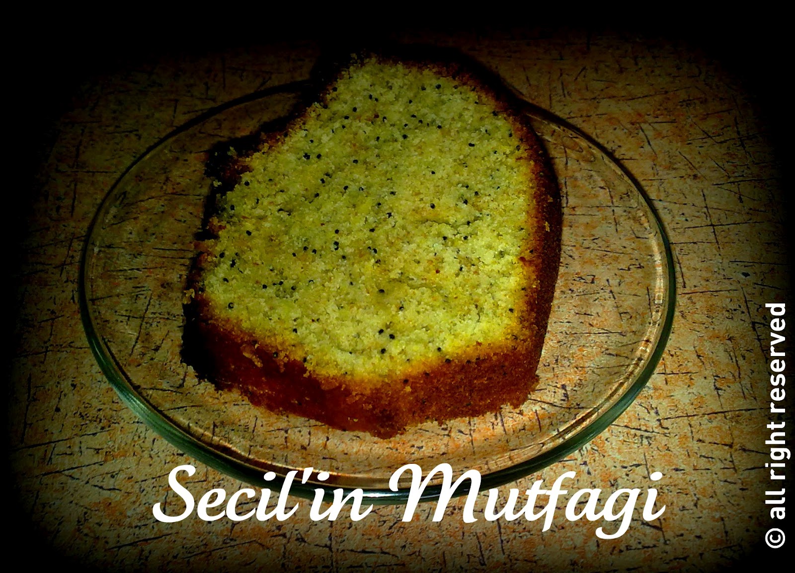 Secil�in Mutfagı Portakallı Haşhaşlı Kek