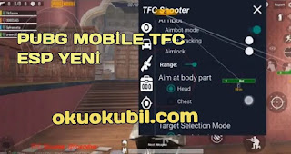 Pubg Mobile Yeni Aimbot TFC Shooter 1.2 Menu ESP Hack, Free KEY Apk Son Sürüm 2020