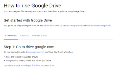 how to use google drive