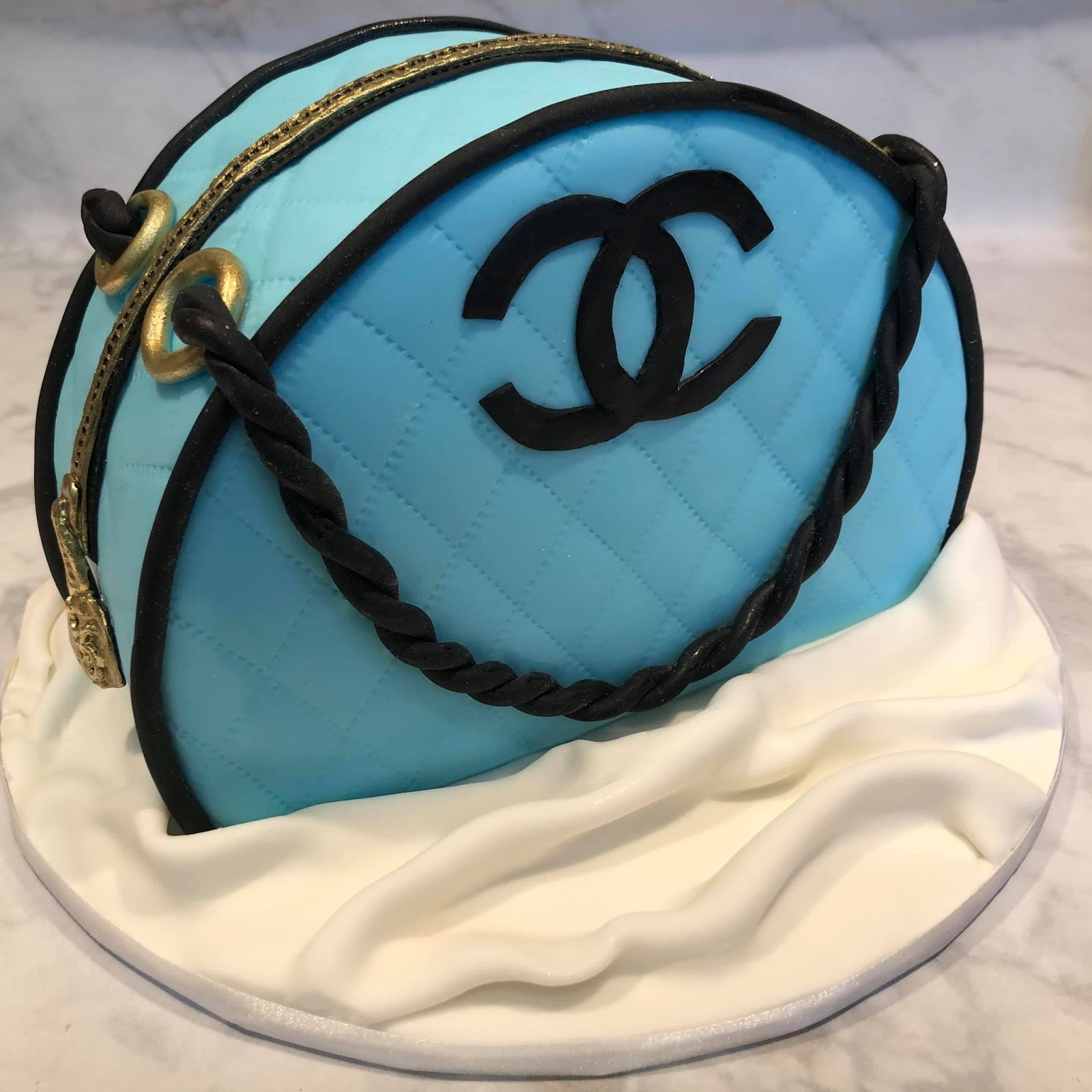 Chanel Purse Cake - CakeCentral.com