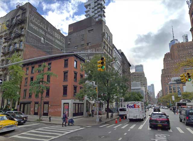 West Broadway at White Street, NYC, randommusings.filminspector.com