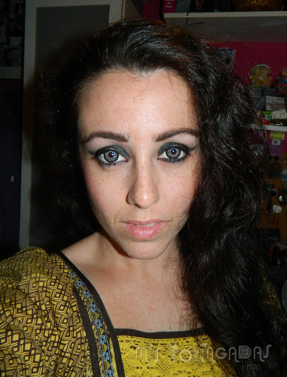 MIS POTINGADAS y más Circle Lenses Kimchi Maki Grey Colaboración