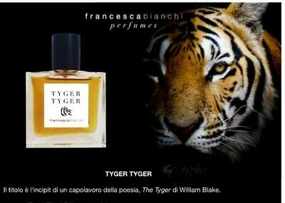 TYGER TYGER de Francesca Bianchi. Fastuosidad, decadencia y una interpretacion felina para este nardo narcotico altamente adictivo.