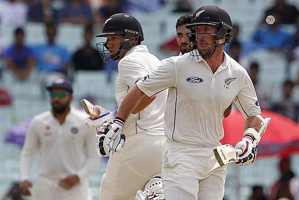 Quite surprised to see grass on the wicket Luke Ronchi Quite surprised to see grass on the wicket Luke Ronchi