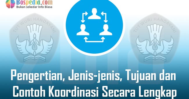 Pengertian Jenis-jenis Tujuan Dan Contoh Koordinasi Secara Lengkap - Bospedia