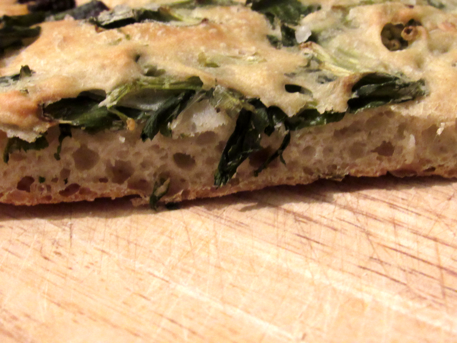 Wild Garlic and Sundried Tomato Focaccia Crunchies