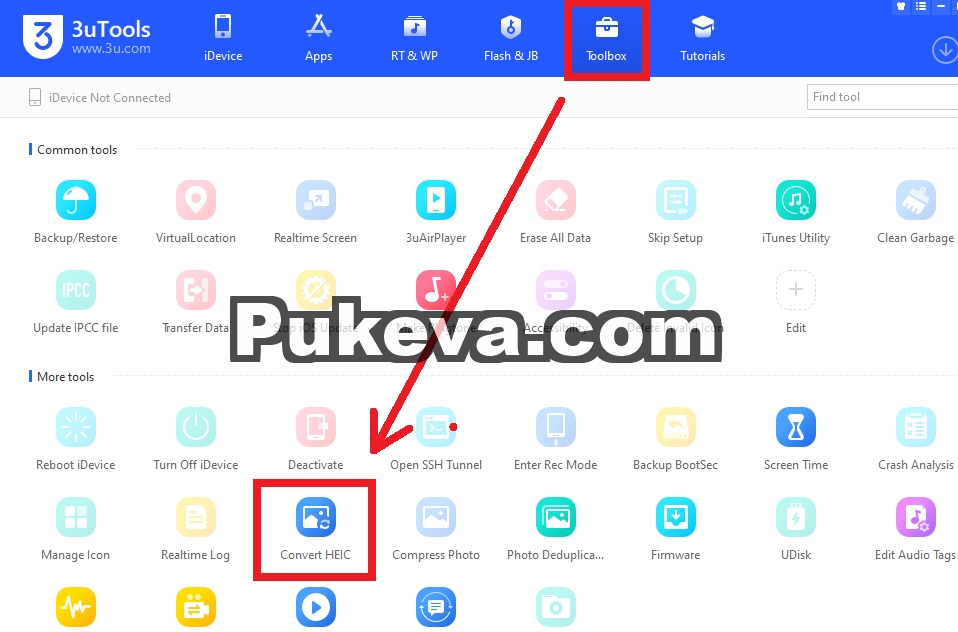 Cara Convert Foto iPhone .HEIC ke .JPG Menggunakan 3uTools