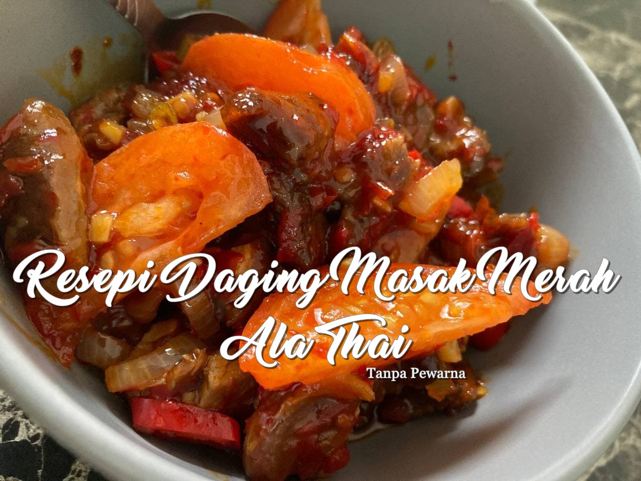Resepi Daging Masak Merah Ala Thai Tanpa Pewarna Resepi Daging Masak Merah Ala Thai Tanpa Pewarna