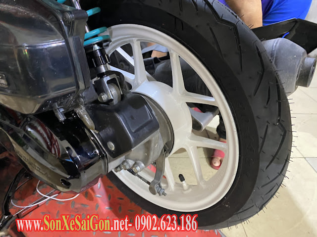 Mẫu sơn xe Honda vario màu cam bóng cực đẹp Mẫu sơn xe Honda vario màu cam bóng cực đẹp