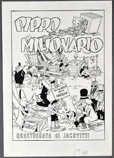 The Pippo cartoons with Il Vittorioso  established Jacovitti's popularity