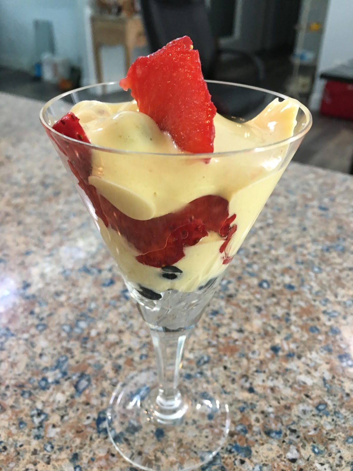 Berries with Zabaglione Sauce Italian Sweet Wine Custard