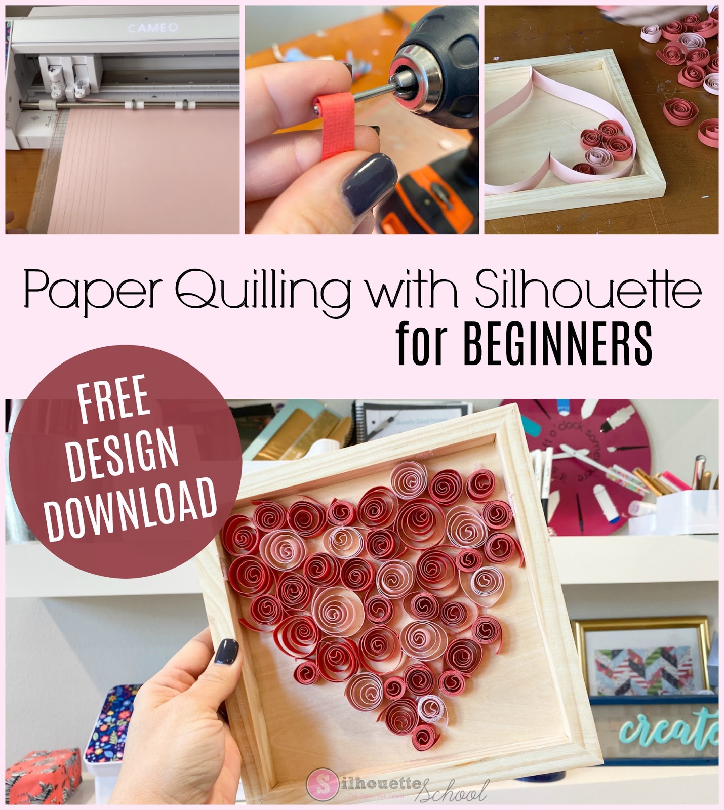 DIY Quilling Paper Art, Easy quilling paper craft