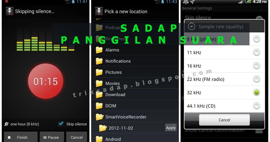 Cara Mudah Sadap Suara Sekitar & Panggilan Suara - HP Android