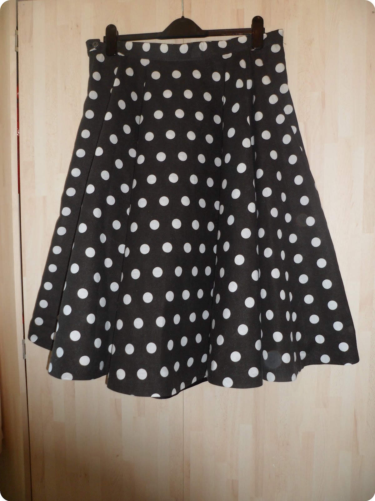 Polkadot Circle Skirt