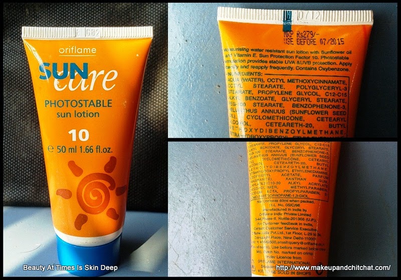 Oriflame Suncare Photostable Sunscreen