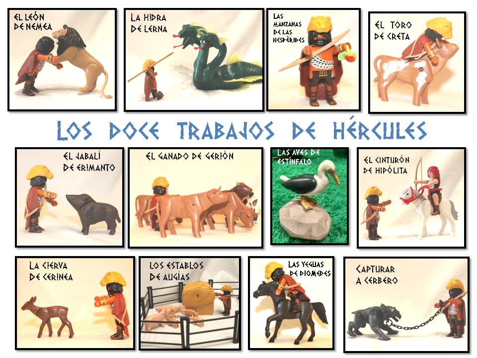 MENUDAS HISTORIAS DE GENTE MENUDA : LOS DOCE TRABAJOS DE HÉRCULES