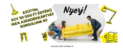 IKEA Regisztrálj és nyerj Nyereményjáték