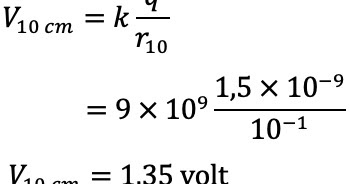 Sebuah Bola Konduktor Berongga Dengan Jari Jari 6 Cm Dan Diberi Muatan 1 5 Nc Hitunglah Mas Dayat Sebuah Bola Konduktor Berongga Dengan Jari Jari 6 Cm Dan Diberi Muatan 1 5 Nc Hitunglah Mas Dayat
