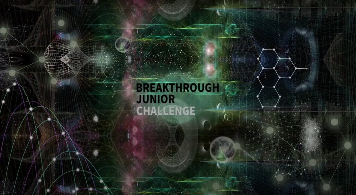 Breakthrough Junior Challenge Global Competition for Students 2020
