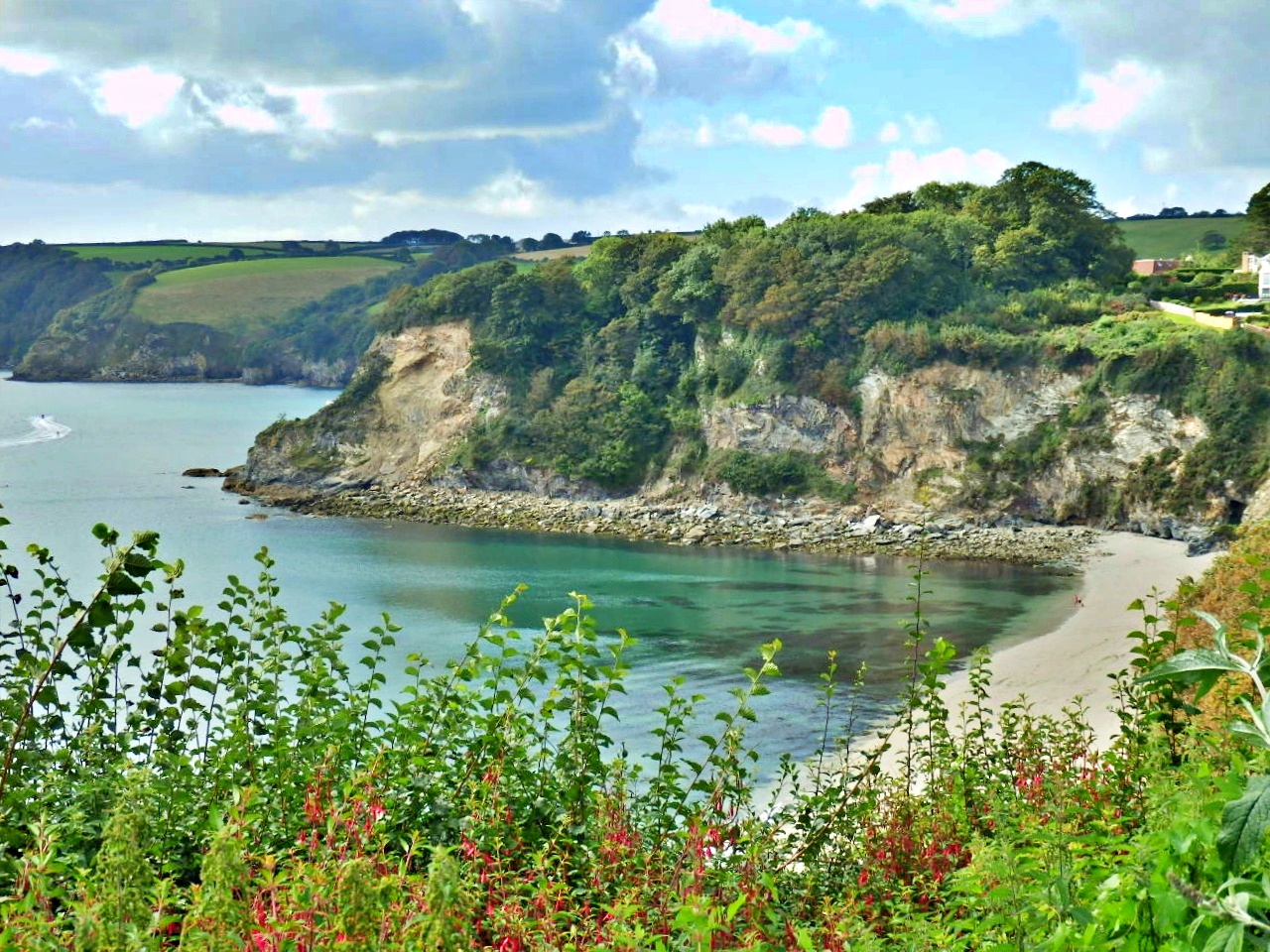 Mike's Cornwall Walking From Duporth Beach to Charlestown, Cornwall.