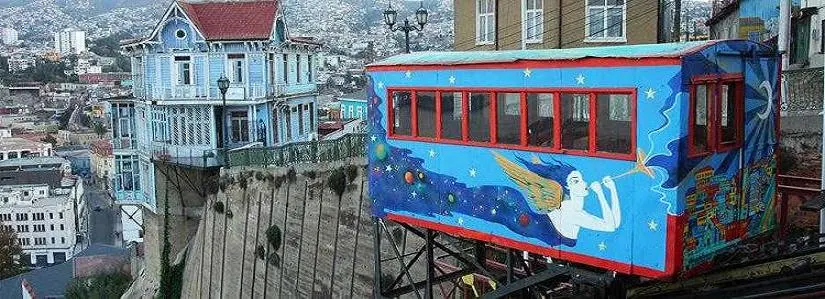 View from a hill of Valparaiso