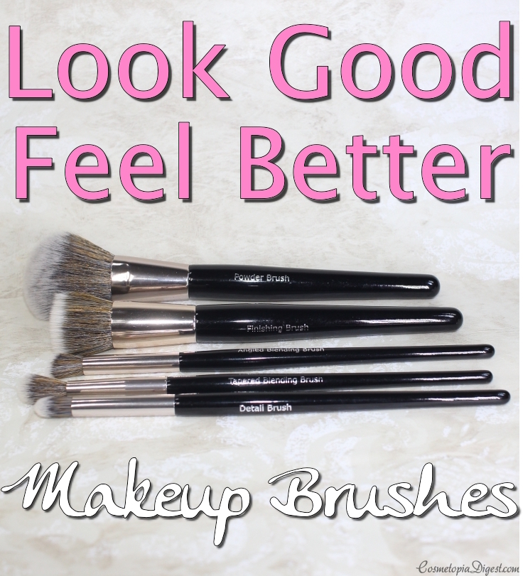 Look Good Feel Better face and eye makeup brushes support women and teens with cancer. 