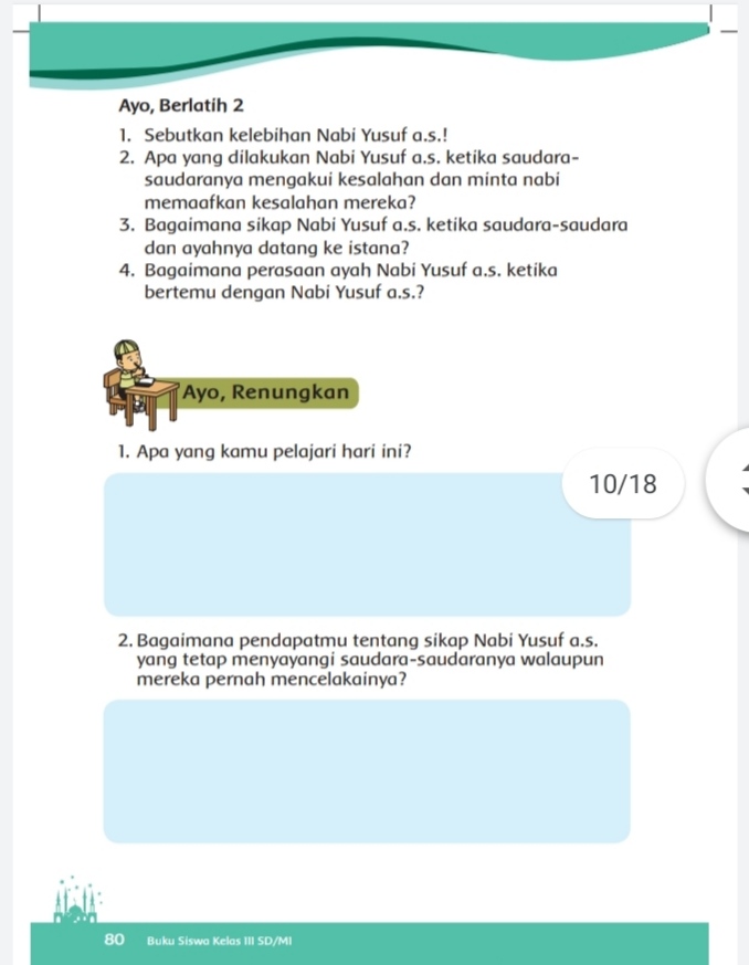 Materi Pendidikan Agama Islam dan Budi Pekerti Kelas 3 Materi Pendidikan Agama Islam dan Budi Pekerti Kelas 3