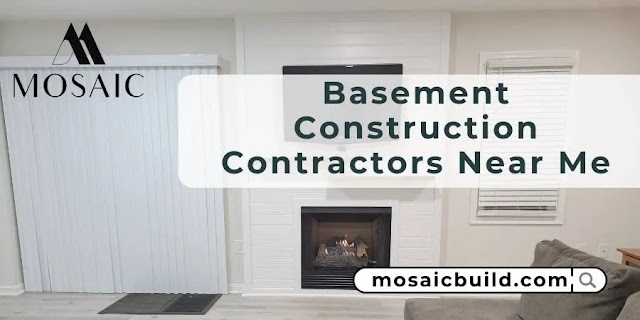 Basement Construction Contractors Near Me - Fairfax County - Sterling - Mosaic Design Build