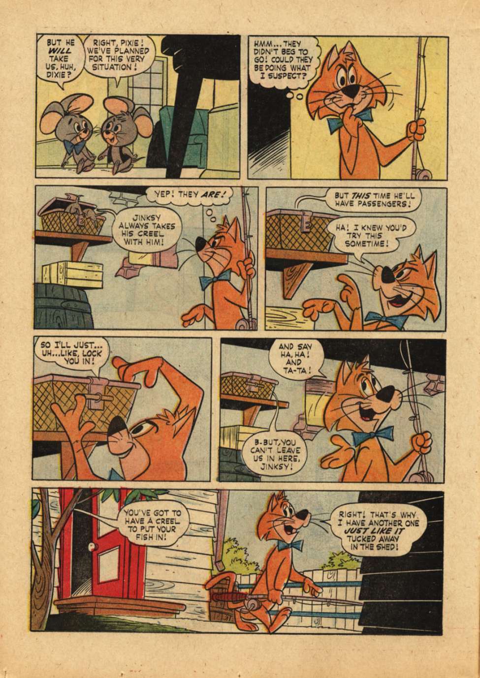 Yowp Jinks in the Comics