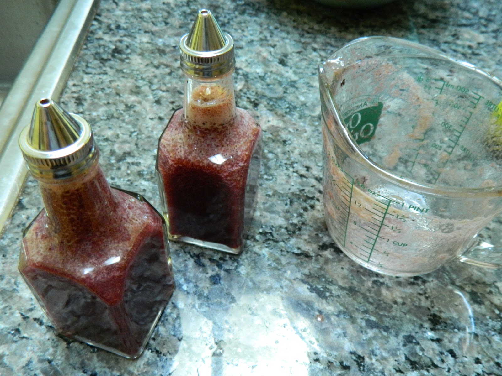 Recipe, Travel and Family Blog Purple Oven Mitt Cherry Vinaigrette