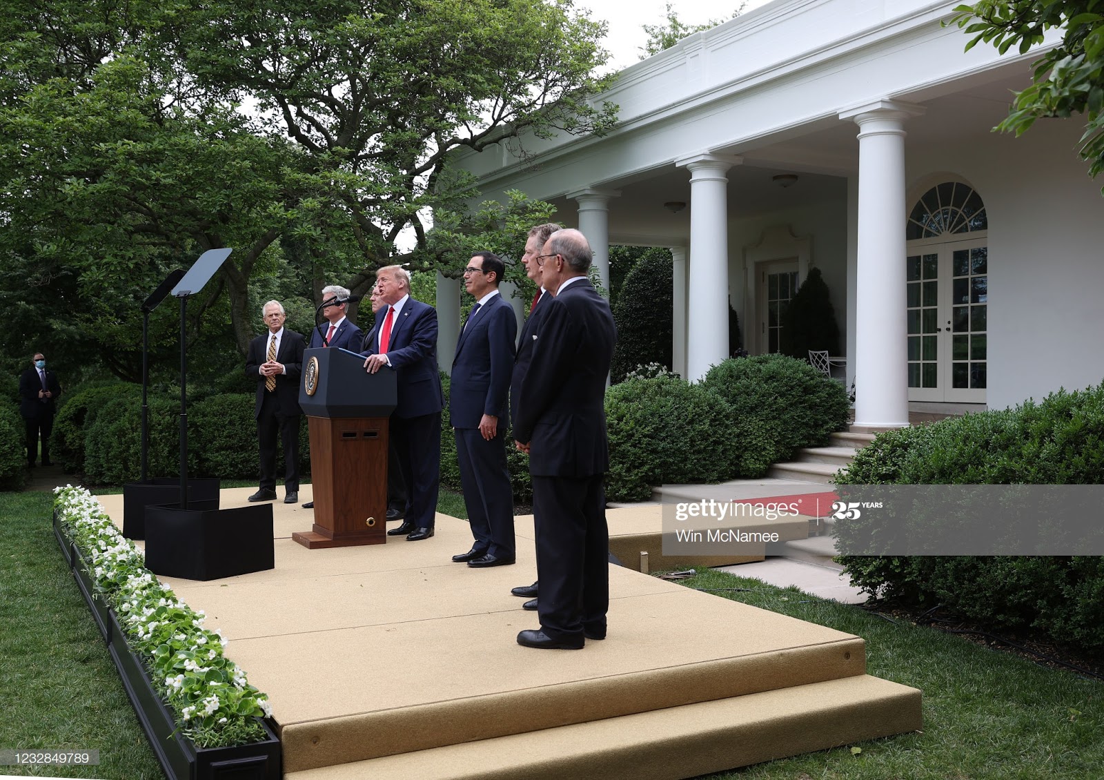 Press Conferences in the Rose Garden