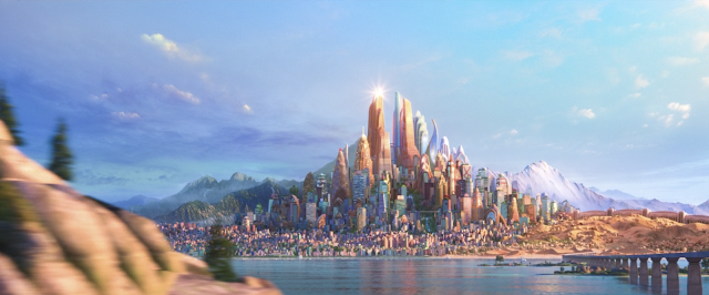 Zootopia City Off In The Distance Disney Zootopia City Off In The Distance Disney