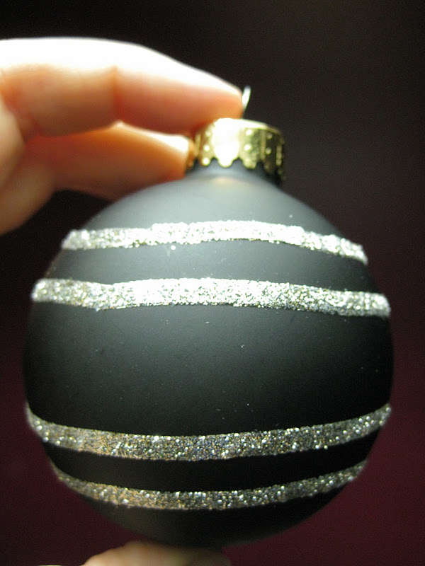 My Mind My Life Black Christmas Ornaments